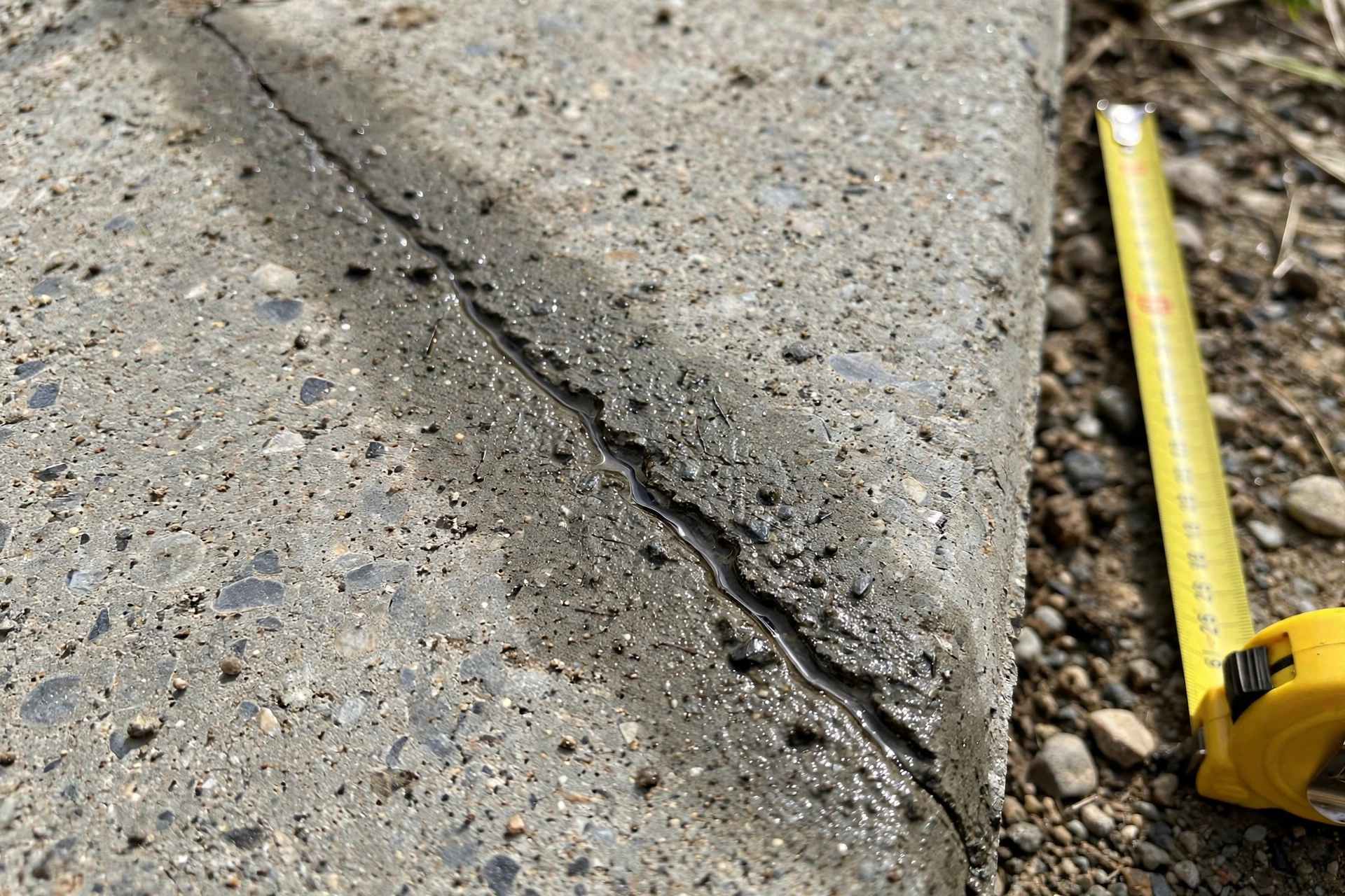 Buyer inspecting foundation and plumbing history